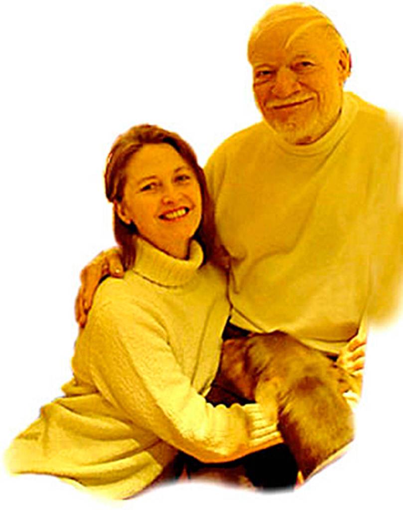 Richard Burhans and his wife, Sallie. Photo courtesy of cedareddystudio.com