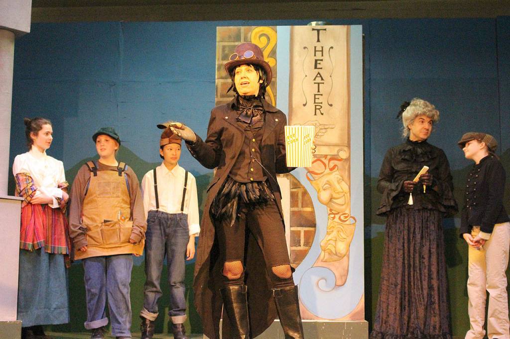 Rebecca Zatloukal, Kenzie Farnsworth, Hannah Lin, Natalie Collins, Rene Schuchter and Grace Combs will perform in The Gingerbread Man. Madison Miller / staff photo