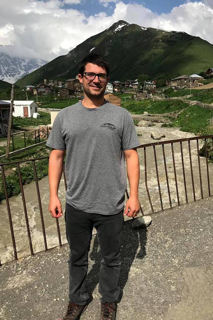 Senior Long Range Planner Jesse Reynolds visited Mestia from July 3-12 for the first diagnostics trip. Photo courtesy of Jill Green