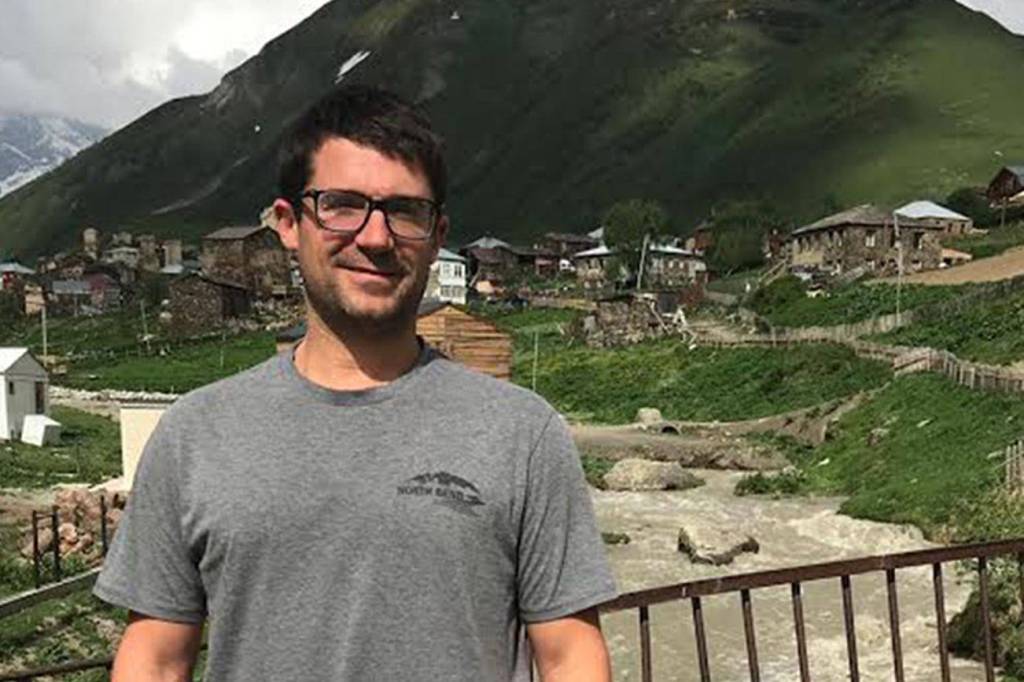 Senior Long Range Planner Jesse Reynolds visited Mestia from July 3-12 for the first diagnostics trip. Photo courtesy of Jill Green