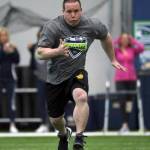 Sportswriter Shaun Scott leaves Sound Publishing after 59 months on the job. Photo courtesy of Corky Trewin/Seahawks.com