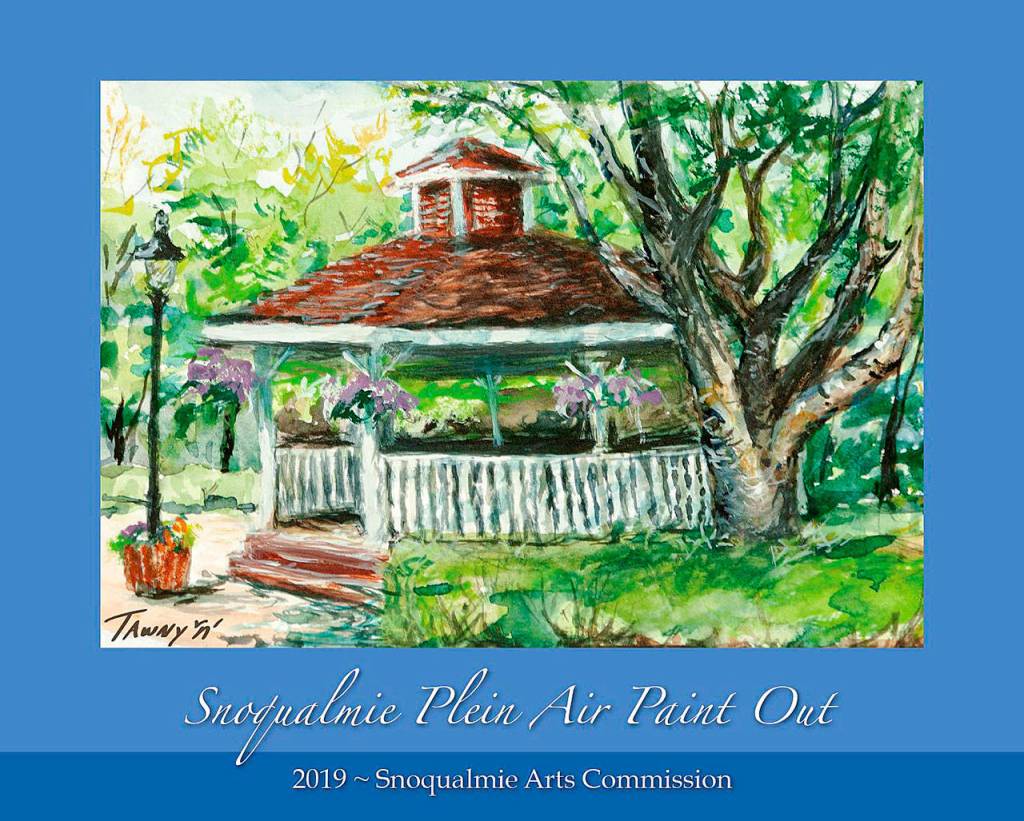 Photo courtesy of City of Snoqualmie                                2018 Winning Artwork by Tawny Fawn.