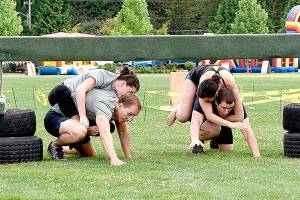 Photo courtesy of Festival at Mount Si Facebook                                Festival at Mount Si will be celebrating 72 years of community. The annual wife carrying contest (older than 21) and the sibling carrying contest (younger than 21) will take place on Sunday, Aug. 11.