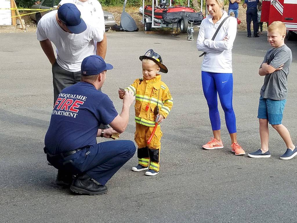 Photo courtesy of Peter ODonnell                                The Snoqualmie Firefighters Association is holding its annual Pancake Breakfast and Silent Auction from 7 a.m. to 11 a.m. on Aug. 17.
