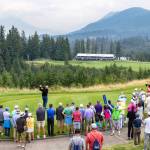 A golfer tees off at the Boeing Classic at The Club at Snoqualmie Ridge. Photo courtesy of Mike Centioli/Boeing Classic