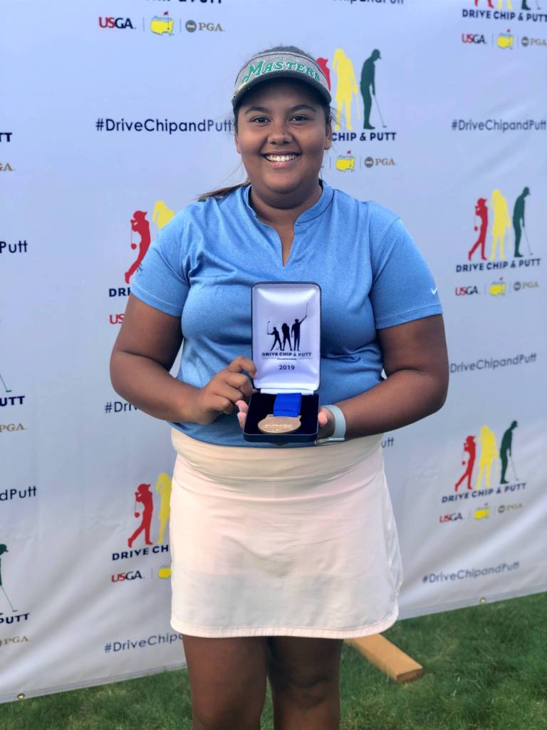 Snoqualmies Kasey Maralack won her fourth Drive Chip and Putt Regional Qualifier on Sept. 8. Photo courtesy of David Maralack