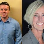 Courtesy photos                                From left, Darren Glazier and Mary Miller are competing in the Nov. 5 General Election for North Bend City Council Position 7.
