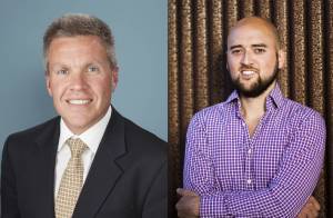 Photos courtesy of candidates                                Sean Sundwall and William Donaldson are both in the running for a Snoqualmie City Council seat.