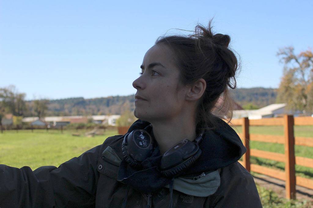 Photos by Madison Miller / staff photo                                The 32-year-old artist has been painting murals across the world full-time for the past three years. However, shes been painting murals since she was 18.