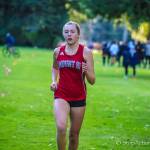 Mount Si runner Ravenna Vaden finished fourth and set a new personal record with a time of 20:08.1 at a meet on Oct. 9. Photo courtesy of Don Borin/Stop Action Photography