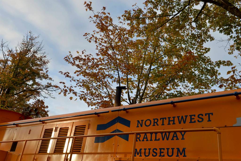 Photo courtesy of the Northwest Railway Museum                                The Halloween Storytelling train will run during the last weekends of October.