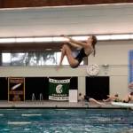 Flipping onto the diving scene