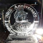 Brian Mitchells finished carving at Snoqualmies Winter Lights celebration on Dec. 7. Corey Morris/staff photo