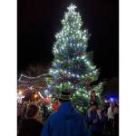 Holiday revelers enjoy the tree lighting at Snoqualmies annual Winter Lights on Dec. 7. Corey Morris/staff photo