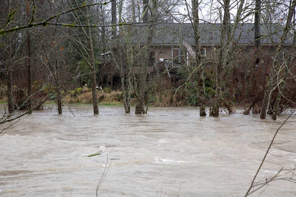 County road closures in place after downpour