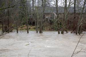 County road closures in place after downpour