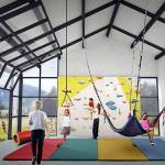 A conceptual rendering of a classroom space at the new Encompass facility. Created by Signal Architecture + Research