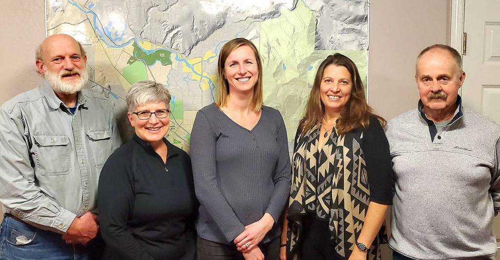 Courtesy photo                                The five member Board of Commissioners for the Si View Metropolitan Park District. From left, Mark Joselyn, Susan Kelly, Catherine Fredenburg, Katie Klahn and President Bud Raisio.