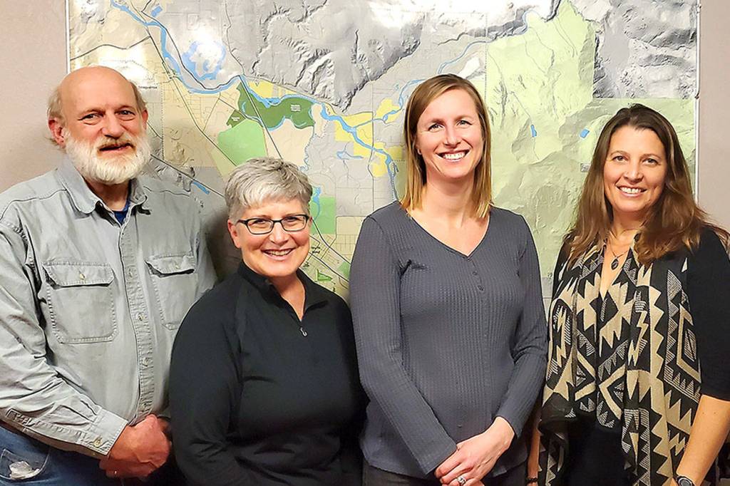 Courtesy photo                                The five member Board of Commissioners for the Si View Metropolitan Park District. From left, Mark Joselyn, Susan Kelly, Catherine Fredenburg, Katie Klahn and President Bud Raisio.