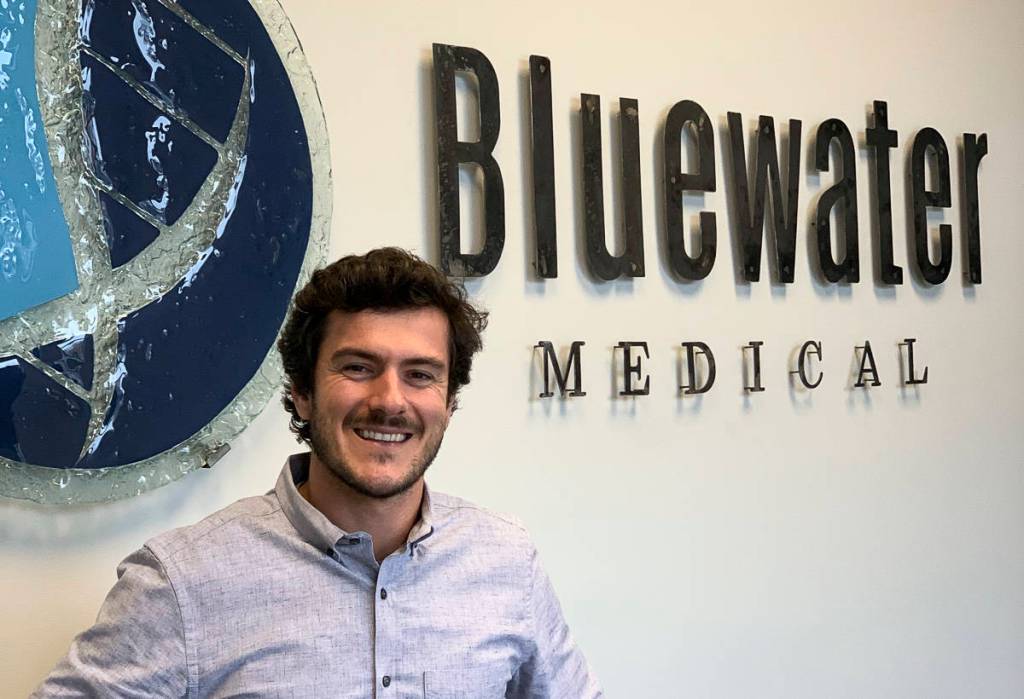 Courtesy photo                                Dr. James Stirrett at Bluewater Medical, his new business on Snoqualmie Ridge.