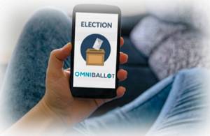 Registered voters can fill out and submit their ballots for the King Conservation District board election on their mobile devices. Courtesy photo