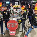 SVSD students design pedestrian safety robot in state competition
