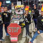 SVSD students design pedestrian safety robot in state competition