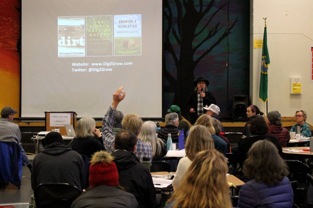 “How can we make a bigger impact?” Farmers, gardeners and climate activists come together to learn about sustainability