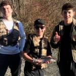 Mount Si students fishing to get outside