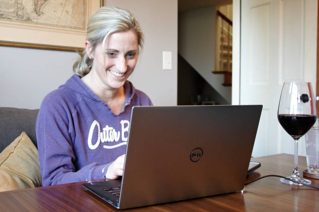 Kendra Brown of Bothell enjoys a tea time hangout with her friends. Photo courtesy of Kendra Brown