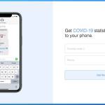 Spiras daily texting service updates users with local, national and global COVID-19 statistics from a variety of sources. Image courtesy of Spira