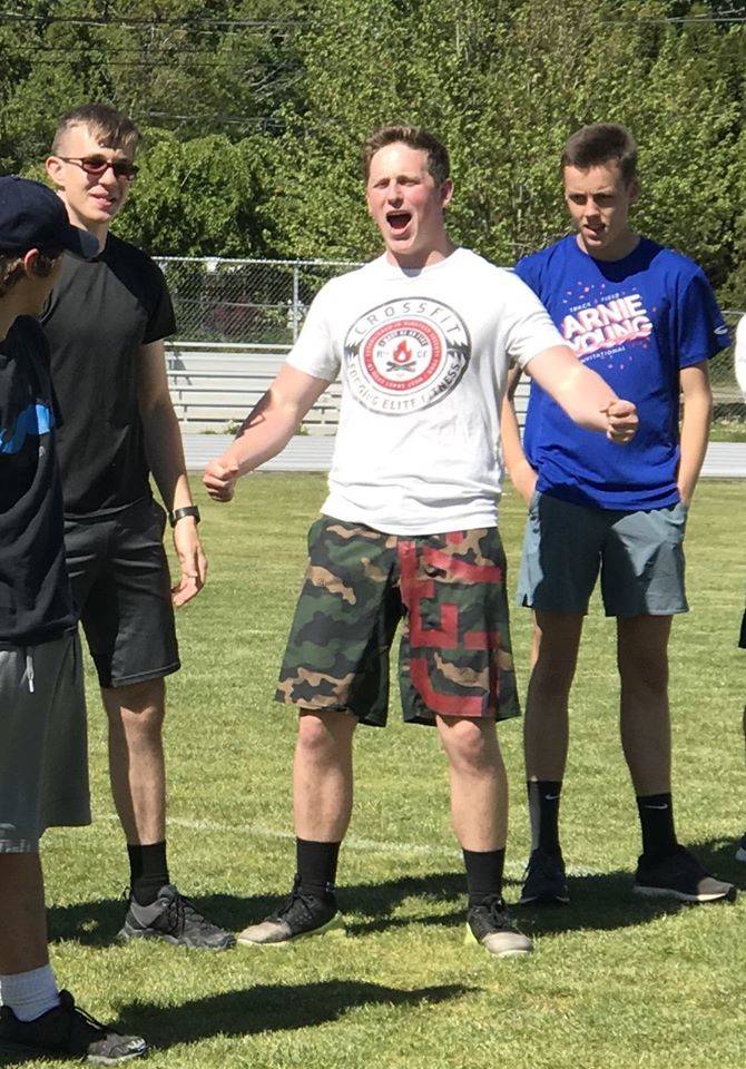 Dillon Garnes, as seen in a photo posted on Facebook by Mt. Si High School.