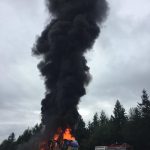 A semi truck collided with a dump truck on June 16 near milepost 27 on westbound I-90. It closed westbound lanes at milepost 31. William Shaw/Sound Publishing