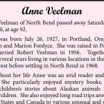 Anne Veelman | Obituary