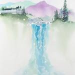 Snoqualmie Falls; Watercolor by Cecelia Williams. The Art Gallery of Sno Valley hosts workshops for artists of all levels.