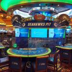 Snoqualmie Casino unveils first Seahawks-themed table games pit