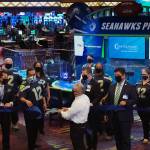Snoqualmie Casino unveiled the first immersive Seahawks-branded table game experience Sept. 18 in a ribbon cutting dedication with Snoqualmie Tribe Council members and Snoqualmie Casino executives. Courtesy photo