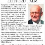 Clifford J. Alm | Obituary