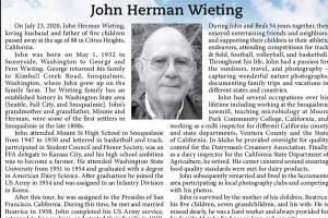 John Herman Wieting | Obituary