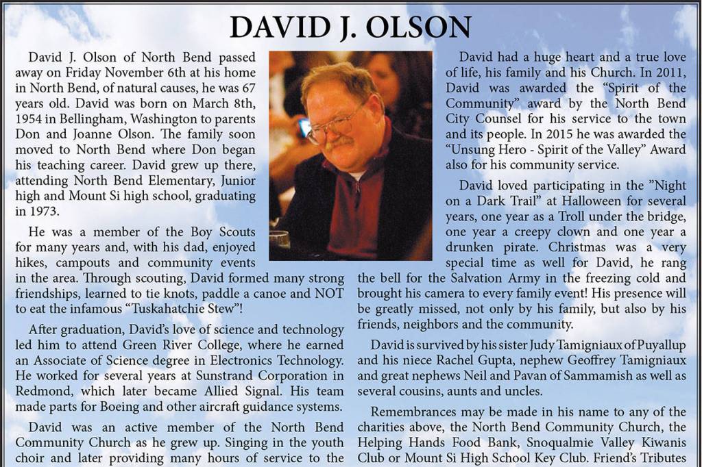 DAVID J. OLSON
