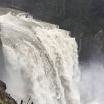 The Snoqualmie Falls ran heavy with flood water on Feb. 7. William Shaw/staff photo