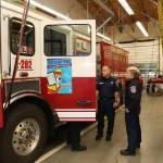 Contributed by the Snoqualmie Fire Department
Snoqualmie volunteer firefighter Robert Angrisano, left, and career firefighter Theresa Tozier were both honored with awards during the Snoqualmie Fire Departments annual dinner in March 2021.