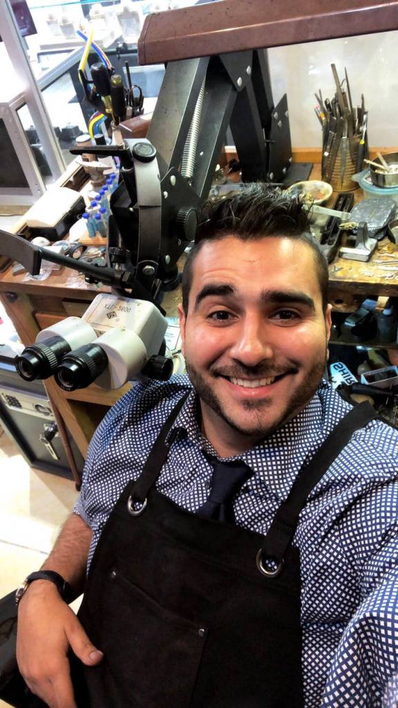 Hamed Shirzad runs Shirzad Jewelry in Kirkland and recently completed an exhibit for the Bellevue Arts Museum, showcasing traditional Persian jewelry. Contributed by Hamed Shirzad