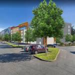 A concept photo of the North Bend hotel. 	Provided by North Bend