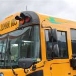 A photo of Snoqualmie Valley School Districts new electric bus. Taken from svsd410.org on May 28, 2021