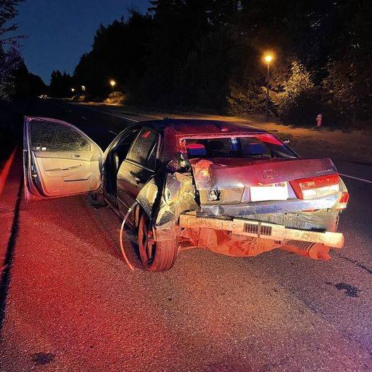 The suspects car. Photo courtesy of the Snoqualmie Police Department.