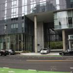 The front of Bellevue's 888 building (photo credit: Cameron Sheppard)