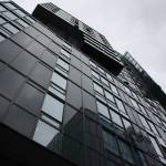 Vertical view of 888 highrise (photo credit: Cameron Sheppard)