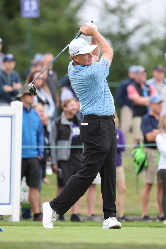 Ernie Els, who tied for 11th. Photo courtesy of Jim Nicholson