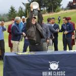 Australias Rod Pampling celebrates his Boeing Classic victory at The Club at Snoqualmie Ridge on Sunday. Photo courtesy of Jim Nicholson